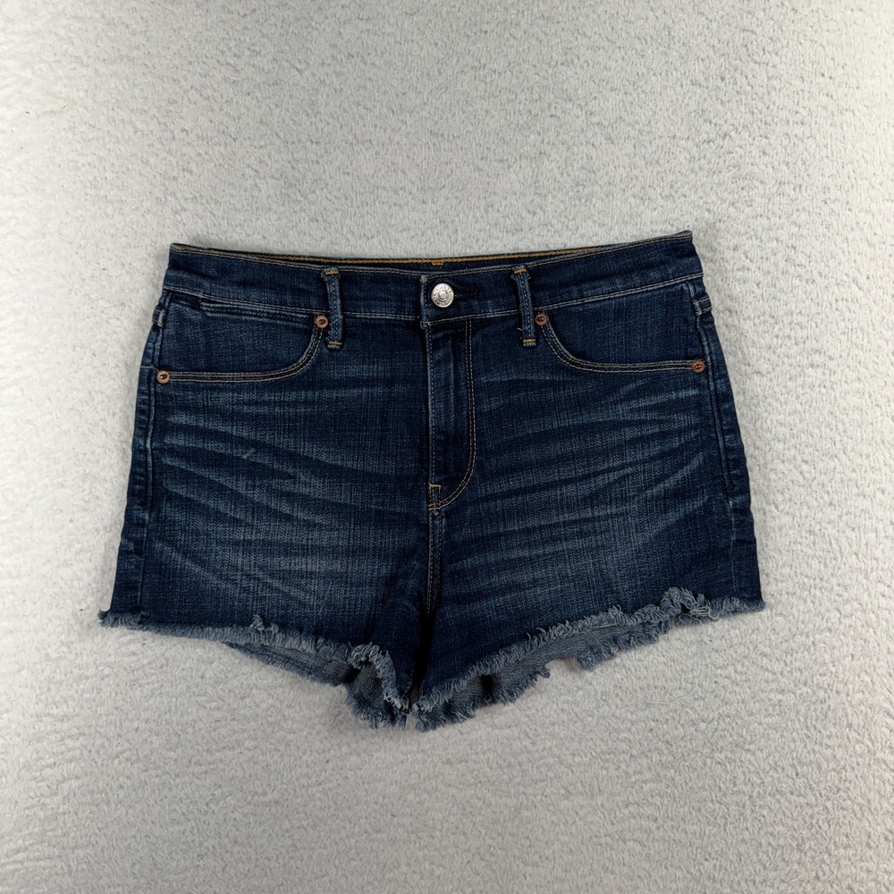 Abercrombie & Fitch Vintage Denim Dark Wash Shorts Women's 28/2 (W28.5")